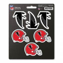 Atlanta Falcons Retro Vintage - Set Of 6 Sticker Sheet