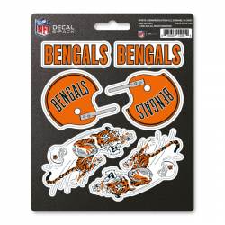 Cincinnati Bengals Retro Vintage - Set Of 6 Sticker Sheet