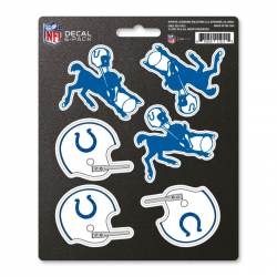 Indianapolis Colts Retro Vintage - Set Of 6 Sticker Sheet
