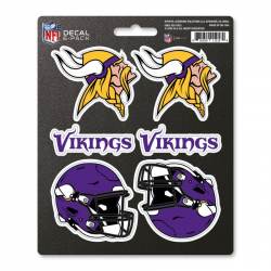 Minnesota Vikings - Set Of 6 Sticker Sheet