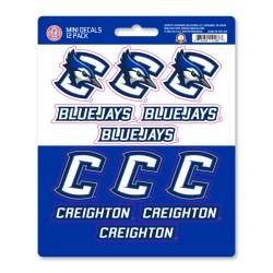 Creighton University Bluejays - Set Of 12 Sticker Sheet
