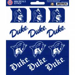 Duke University Blue Devils - Set Of 12 Sticker Sheet