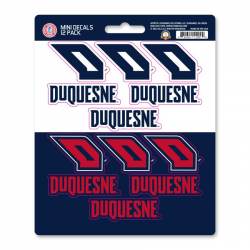 Duquesne University Dukes - Set Of 12 Sticker Sheet