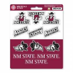 New Mexico State University Aggies - Set Of 12 Sticker Sheet