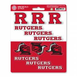 Rutgers University Scarlet Knights - Set Of 12 Sticker Sheet