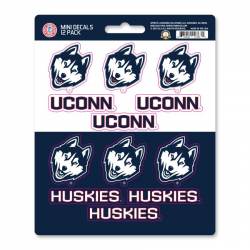 University Of Connecticut UCONN Huskies - Set Of 12 Sticker Sheet