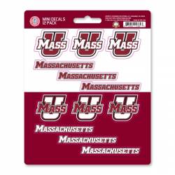 University Of Massachusetts-Amherst Minutemen - Set Of 12 Sticker Sheet