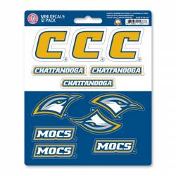 University Of Tennessee at Chattanooga Mocs - Set Of 12 Sticker Sheet