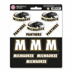 University Of Wisconsin-Milwaukee Panthers - Set Of 12 Sticker Sheet