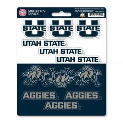 Utah State University Aggies - Set Of 12 Sticker Sheet