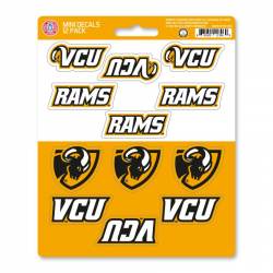 Virginia Commonwealth University Rams - Set Of 12 Sticker Sheet