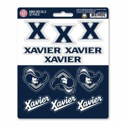 Xavier University Musketeers - Set Of 12 Sticker Sheet