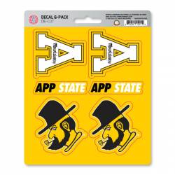 Appalachian State University Mountaineers - Set Of 6 Sticker Sheet