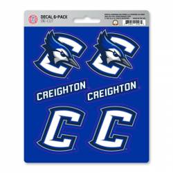 Creighton University Bluejays - Set Of 6 Sticker Sheet