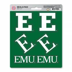 Eastern Michigan University Eagles - Set Of 6 Sticker Sheet