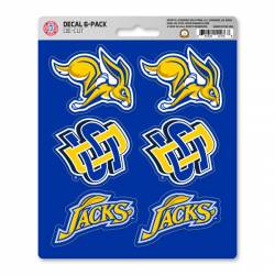 South Dakota State University Jackrabbits - Set Of 6 Sticker Sheet
