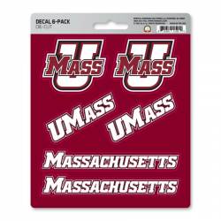 University Of Massachusetts-Amherst Minutemen - Set Of 6 Sticker Sheet