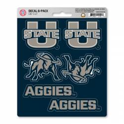 Utah State University Aggies - Set Of 6 Sticker Sheet