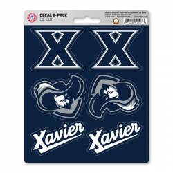 Xavier University Musketeers - Set Of 6 Sticker Sheet