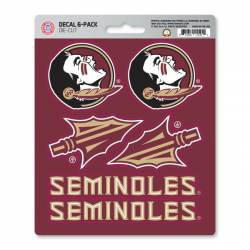 Florida State University Seminoles - Set Of 6 Sticker Sheet