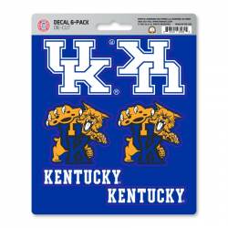 University Of Kentucky Wildcats - Set Of 6 Sticker Sheet