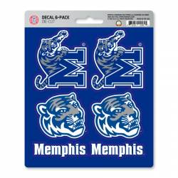 University Of Memphis Tigers - Set Of 6 Sticker Sheet