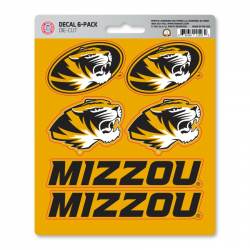 University Of Missouri Tigers - Set Of 6 Sticker Sheet
