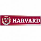 Harvard College Crimson - 3x12 Bumper Sticker Strip