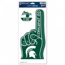 Michigan State University Spartans - Finger Ultra Decal 2 Pack