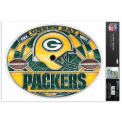 Green Bay Packers - Stained Glass 11x17 Ultra Decal