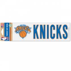 New York Knicks Logo - 3x10 Die Cut Decal