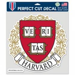 Harvard College Crimson - 8x8 Full Color Die Cut Decal