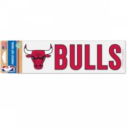 Chicago Bulls Logo - 3x10 Die Cut Decal