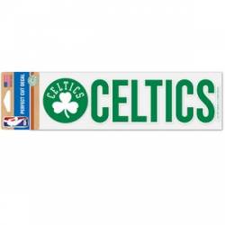 Boston Celtics Logo - 3x10 Die Cut Decal