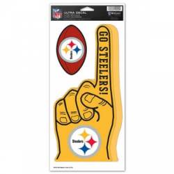 Pittsburgh Steelers Yellow - Finger Ultra Decal 2 Pack