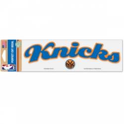 New York Knicks - 3x10 Die Cut Decal