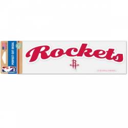Houston Rockets - 3x10 Die Cut Decal