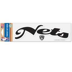 Brooklyn Nets - 3x10 Die Cut Decal