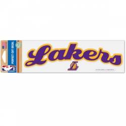 Los Angeles Lakers - 3x10 Die Cut Decal