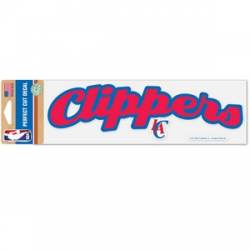 Los Angeles Clippers - 3x10 Die Cut Decal