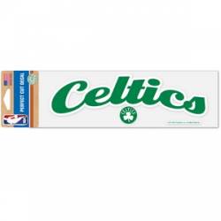 Boston Celtics - 3x10 Die Cut Decal