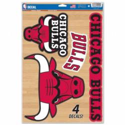 Chicago Bulls - Set of 4 Ultra Decals
