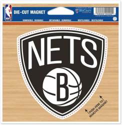Brooklyn Nets - 4.5" Die Cut Logo Magnet