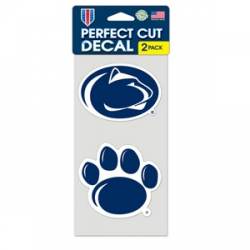 Penn State University Nittany Lions - Set of Two 4x4 Die Cut Decals