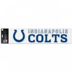 Indianapolis Colts - 4x16 Die Cut Decal