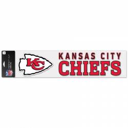 Kansas City Chiefs - 4x17 Die Cut Decal