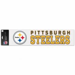 Pittsburgh Steelers - 4x17 Die Cut Decal