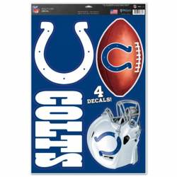 Indianapolis Colts - Set Of 4 Ultra Decals
