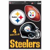 Pittsburgh Steelers - Set Of 4 Ultra Decals