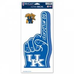 University Of Kentucky Wildcats - Finger Ultra Decal 2 Pack